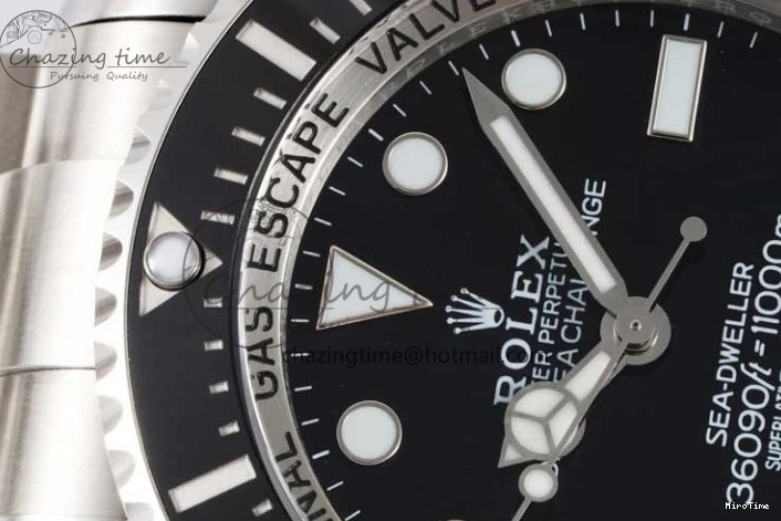 MiroTime 0505 ComfortFit Sea-Dweller 126660 No Date APF Best Edition Black Dial on SS Bracelet VR 2031